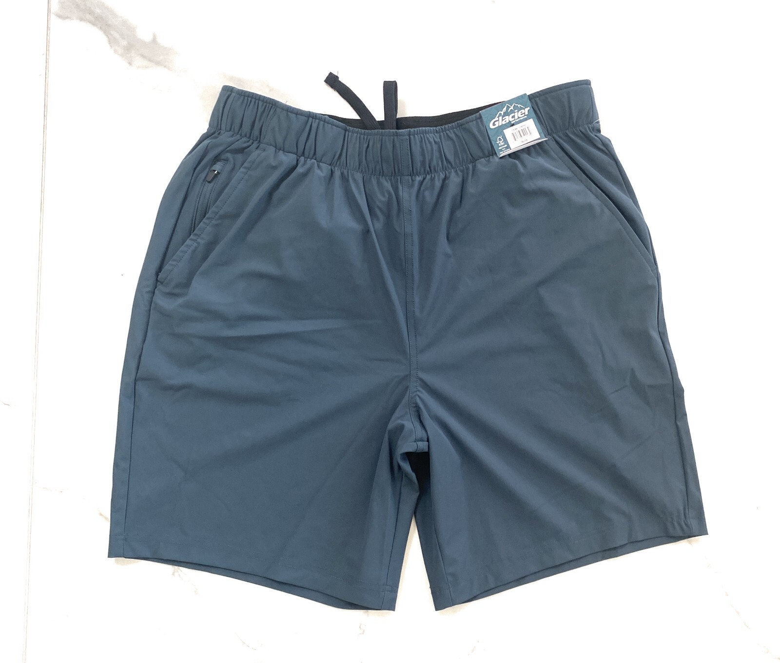 Glacier Men’s Performance Short Moisture-Wicking, 4-Way Stretch