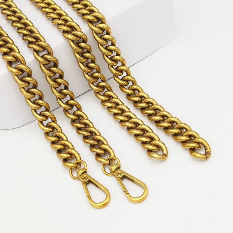 Upscale Replacement Purse Chain 47″, Wide 13mm Chunky Aluminum Metal Purse