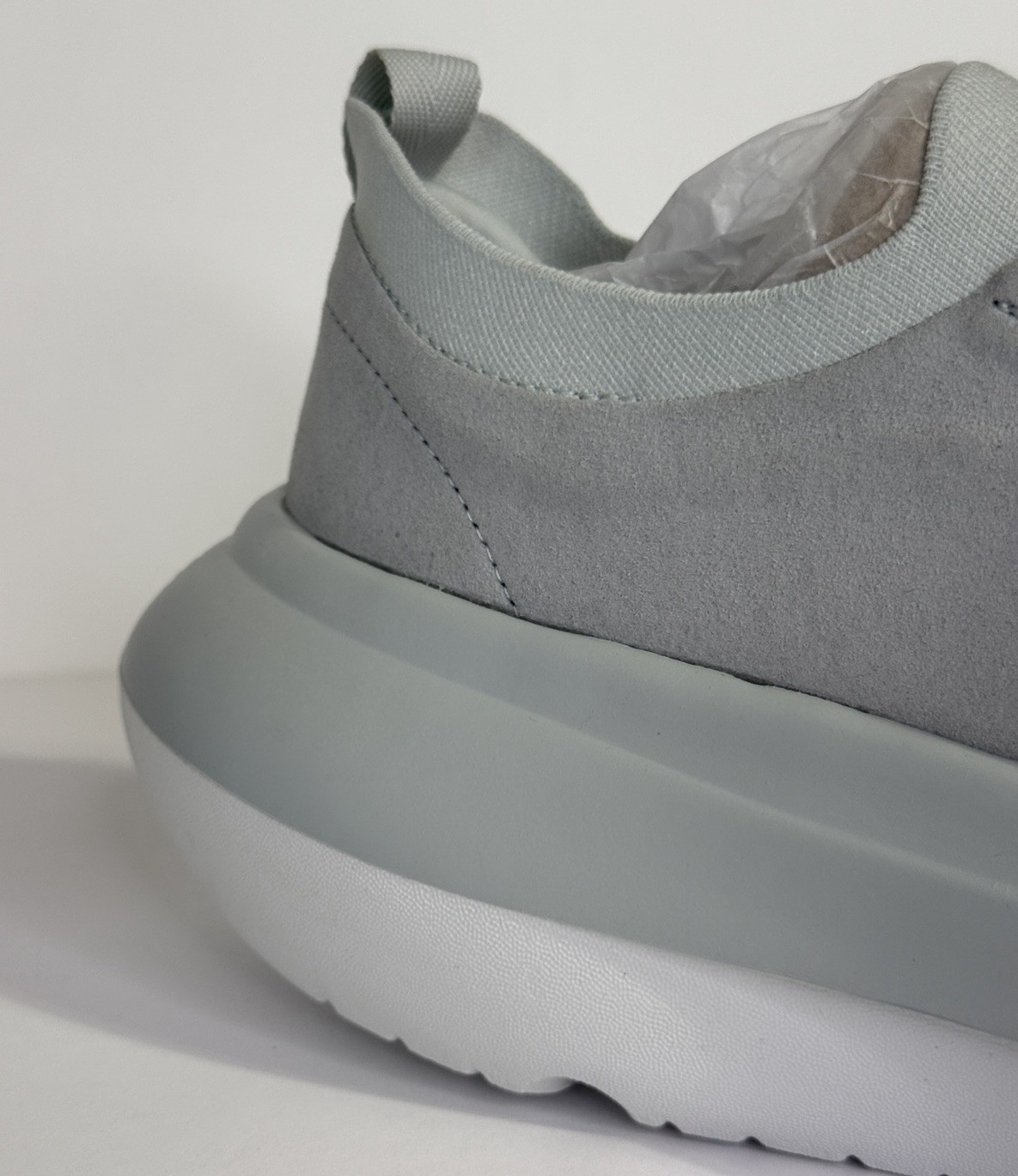OOFOS OOmy Stride Shoe Men Size 14 Gray Glacier NIB