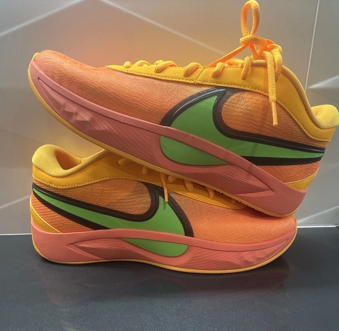 Nike Giannis Freak 6 Fright Night Light Wild Mango FJ7792-601
