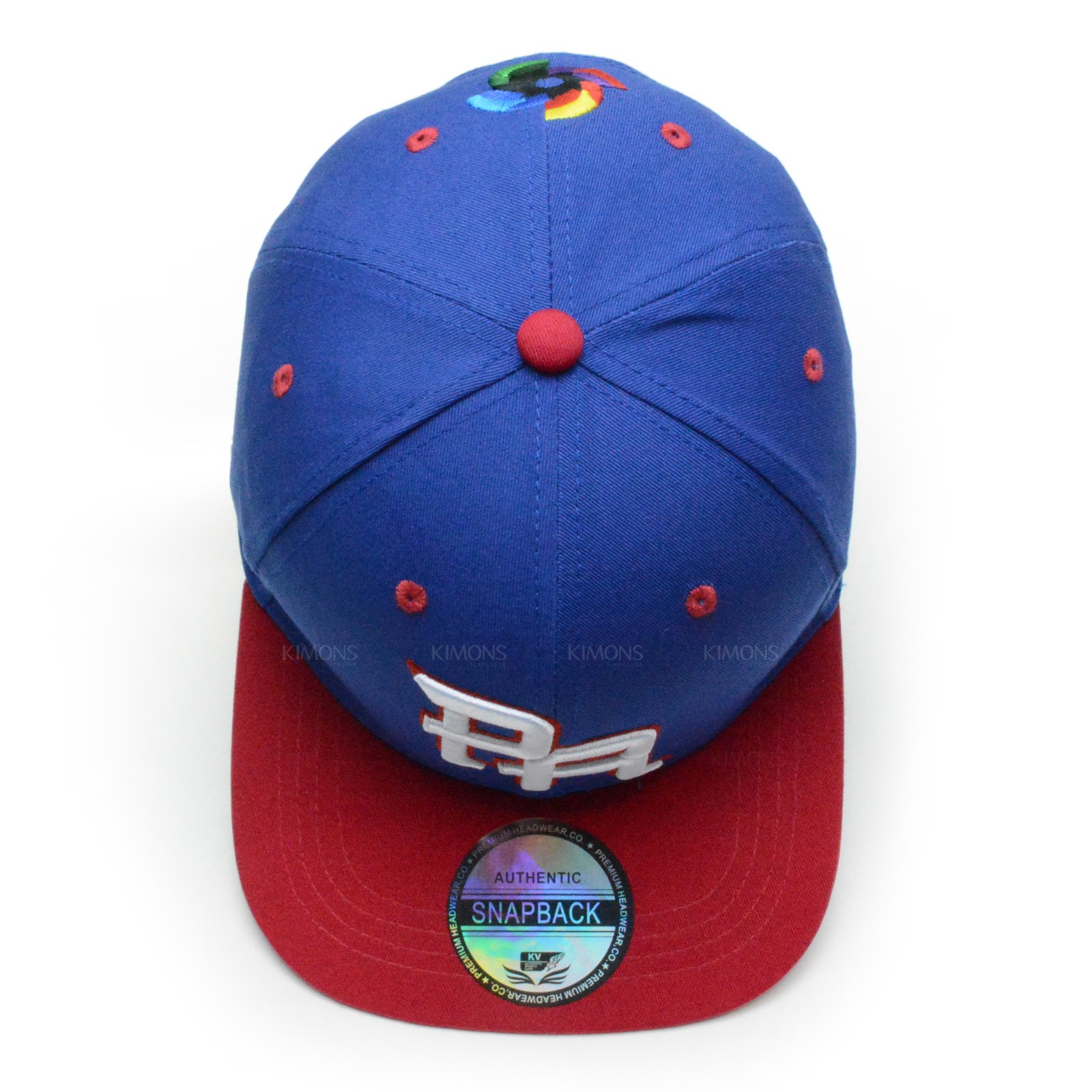Puerto Rico Baseball Hat PR Flag 3D Embroidered Snapback WBC Cap Blue Red 2026