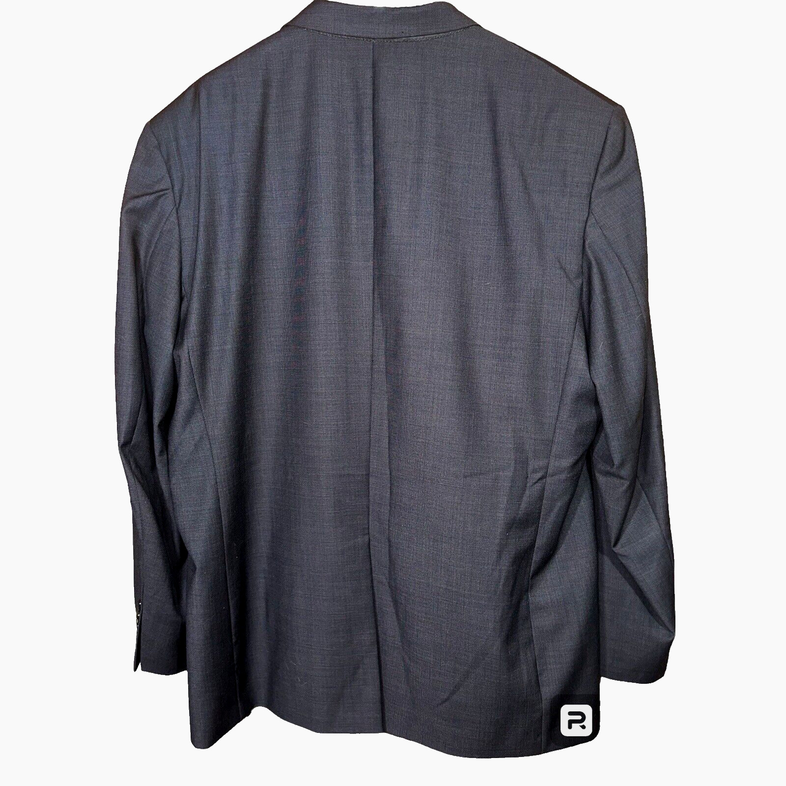 Jos A Bank 48R Brown Nailhead Wool Blazer Classic Preppy Workwear Sport Coat