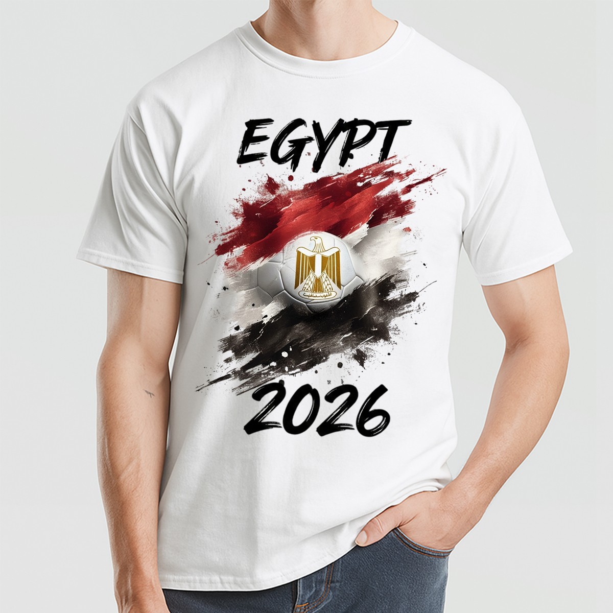 Egypt Personalized Unisex T Shirt Custom Name And Number Football Game Top