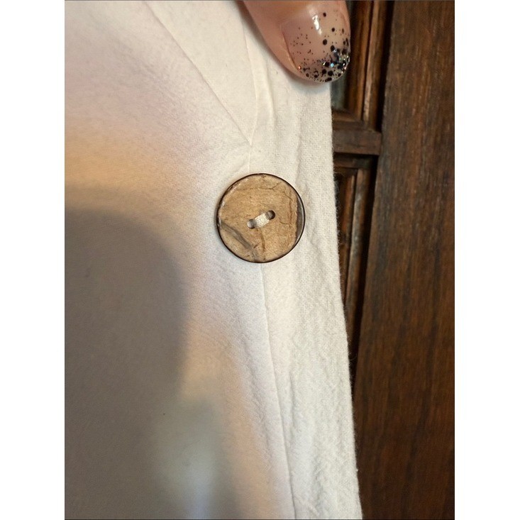 Noracora White Dragonfly Graphic Elastic Waist Relaxed Pants 3XL NEW Cottagecore