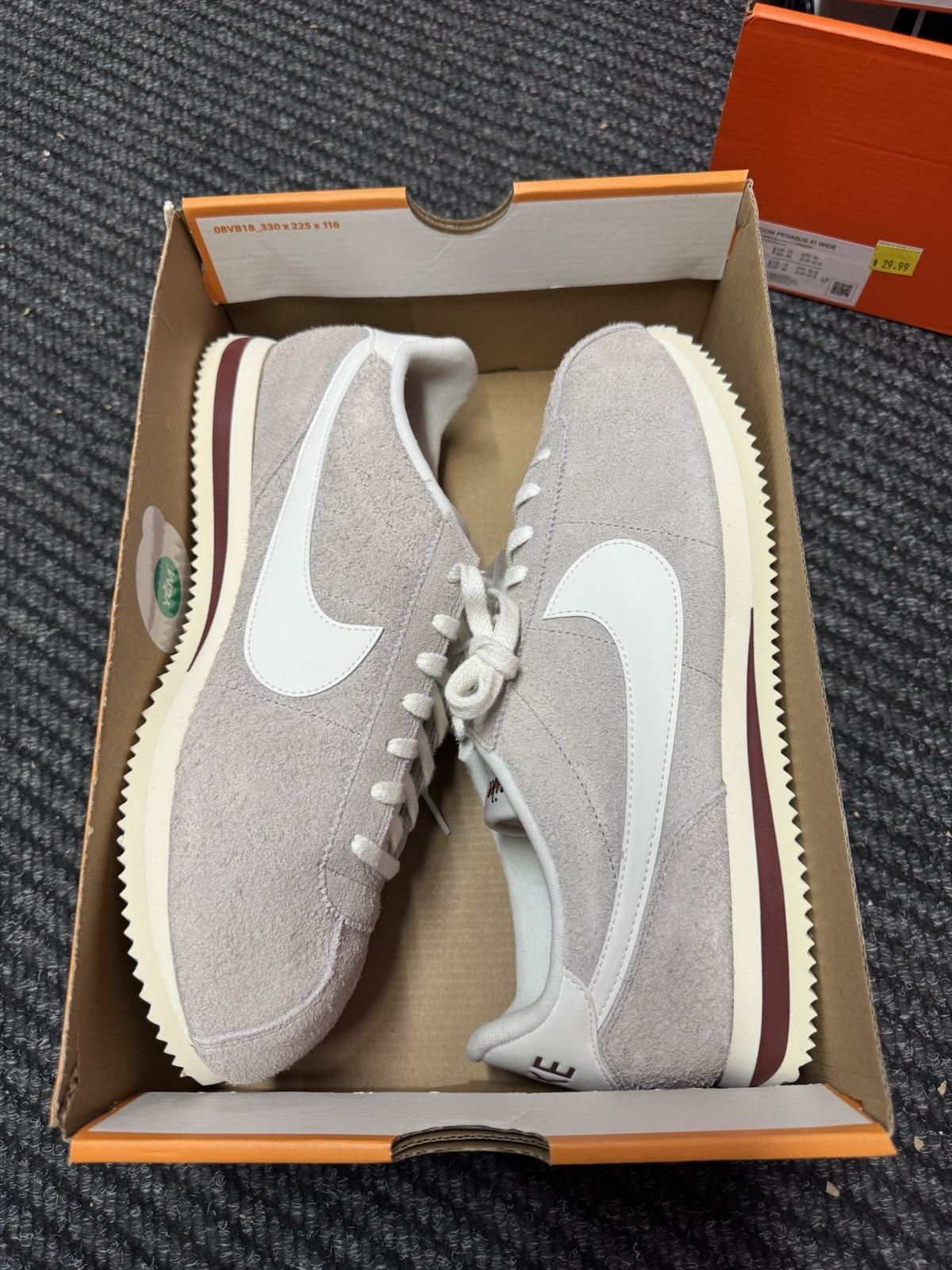 Men’s Size 11.5 – Nike Cortez SE Suede College Sail HF3142-001