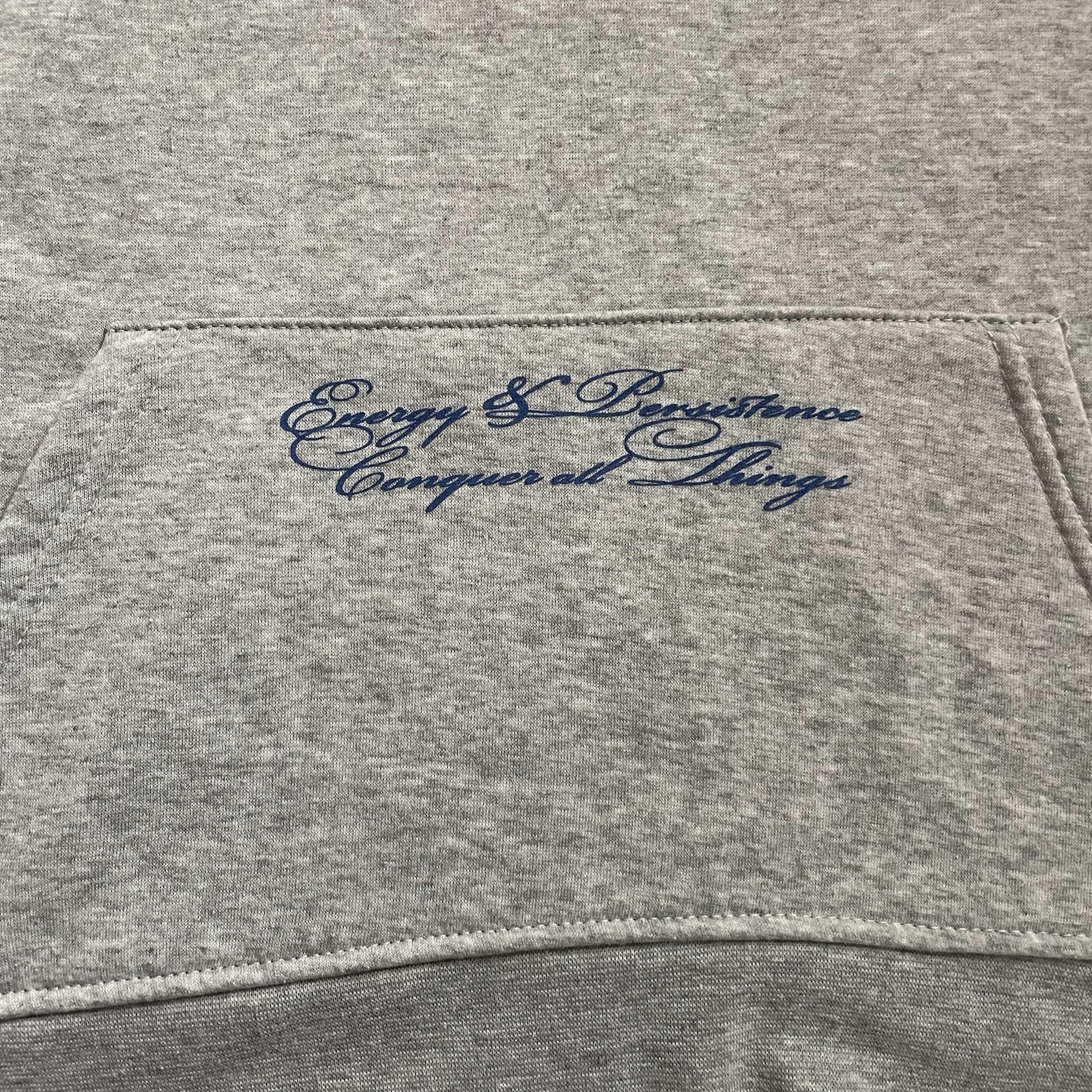 BROOKLYN TRADEMARK CLOTH MFG CO Gray Hoodie Sweatshirt Chasing Dreams Women’s L