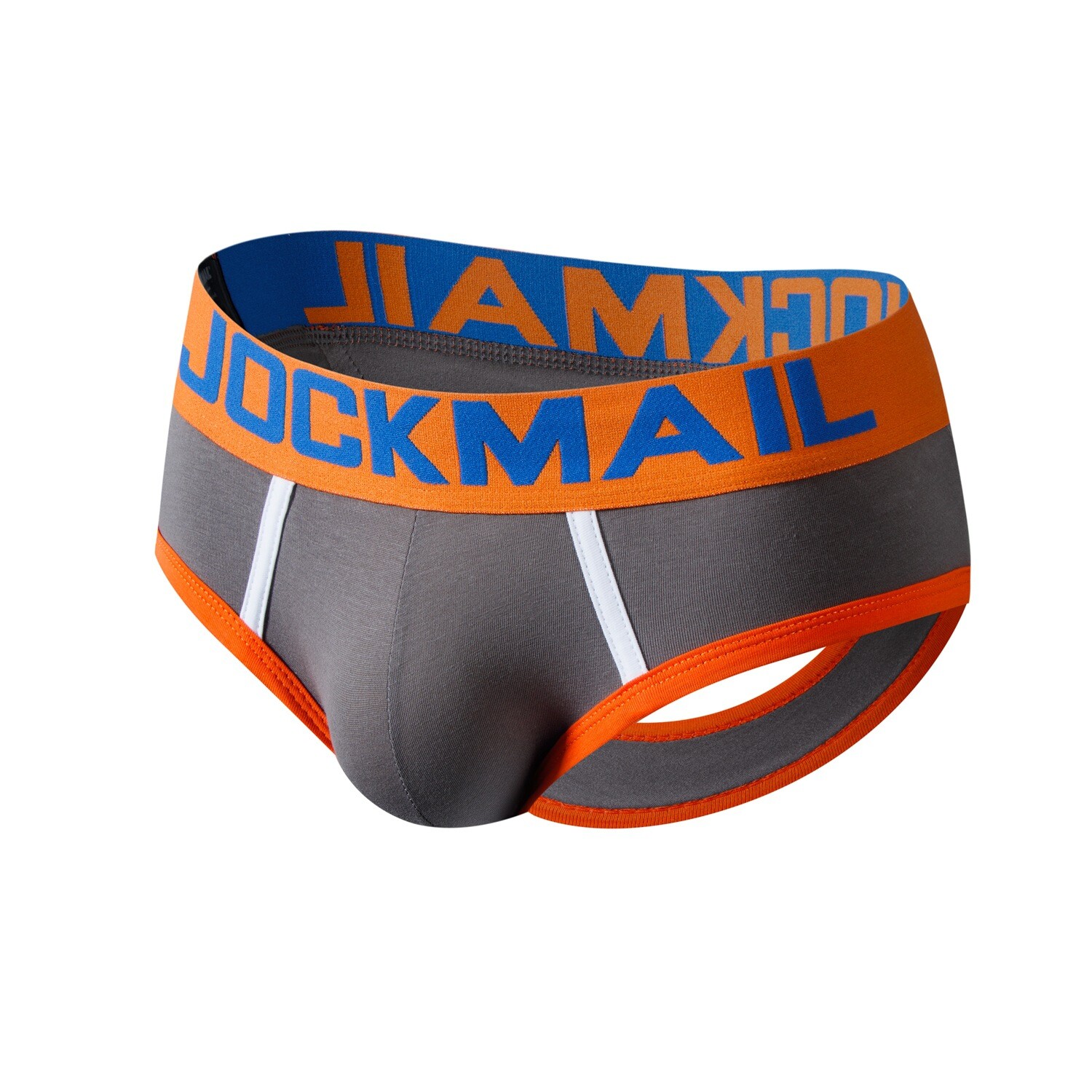 JOCKMAIL Men’s Cotton Underwear Sexy Backless Briefs Shorts Open Back Jockstrap