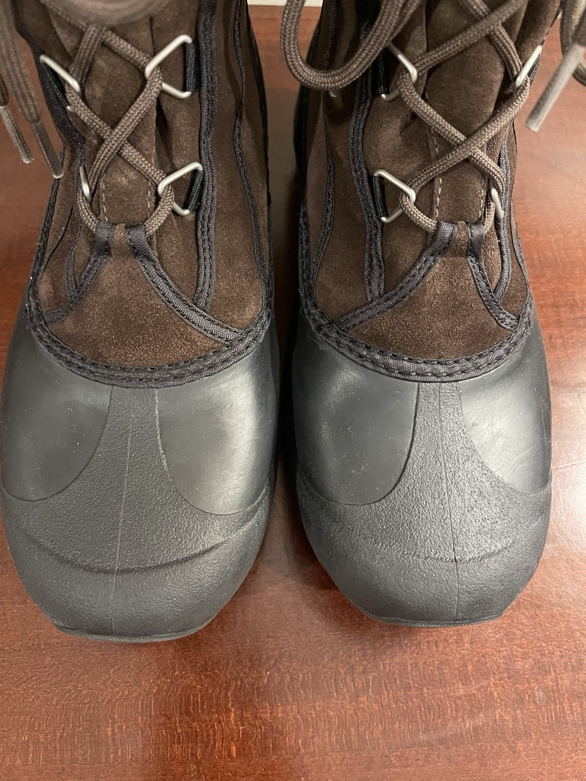 Sorel Thinsulate Women’s Size 9 Brown Suede Fleece Lining Snow Boots NL1579-248