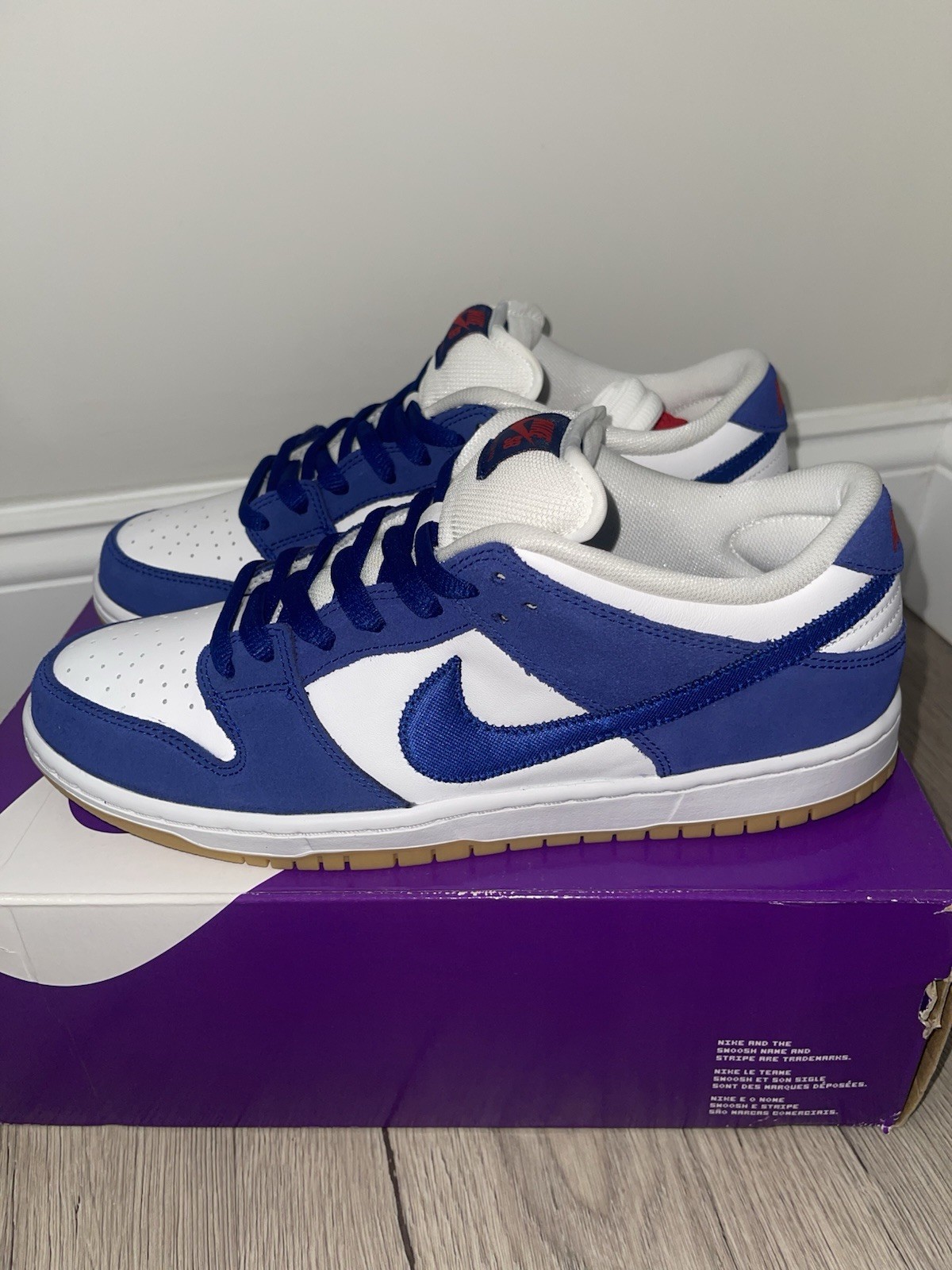 Nike SB Dunk Low Dodgers Brand New 10.5 Deep Royal Blue Ohtani Los Angeles LA DS