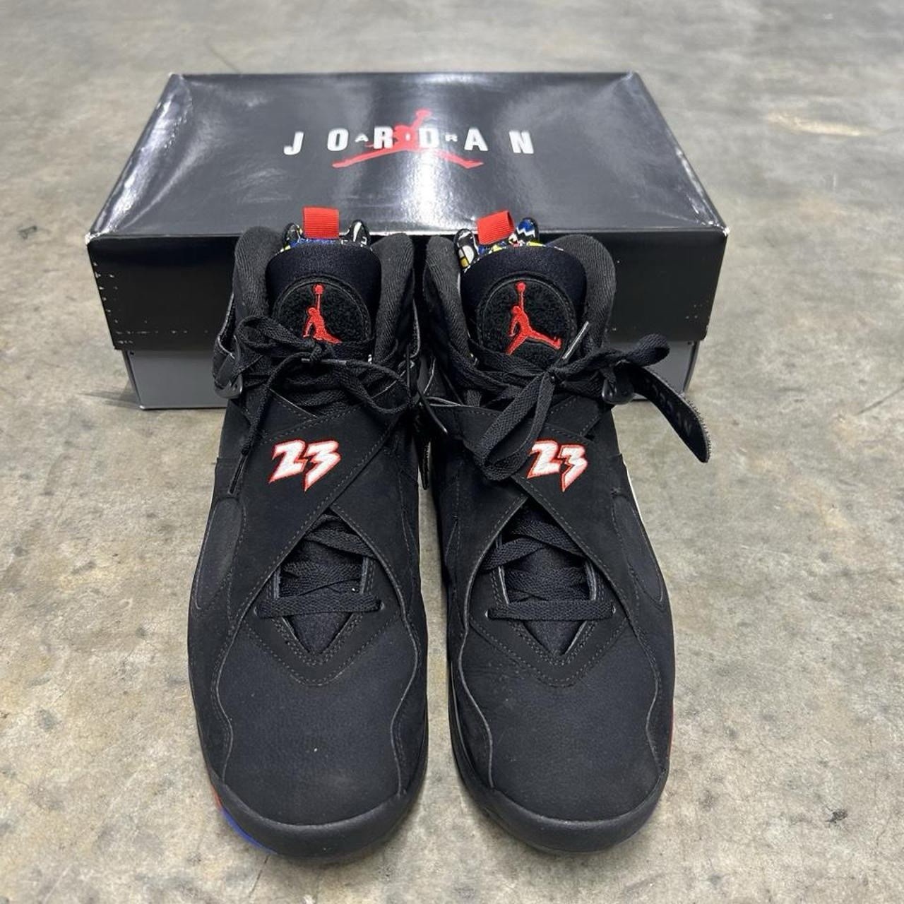 Jordan Retro 8 Playoffs 2023 Size 12 Basketball Sneakers