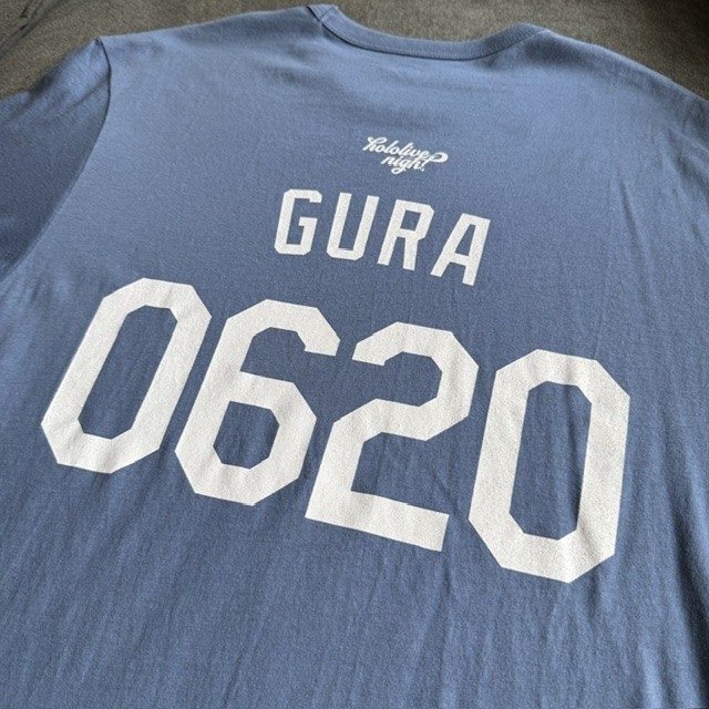 Hololive LA Dodgers Gawr Gura Shirt – Size Large