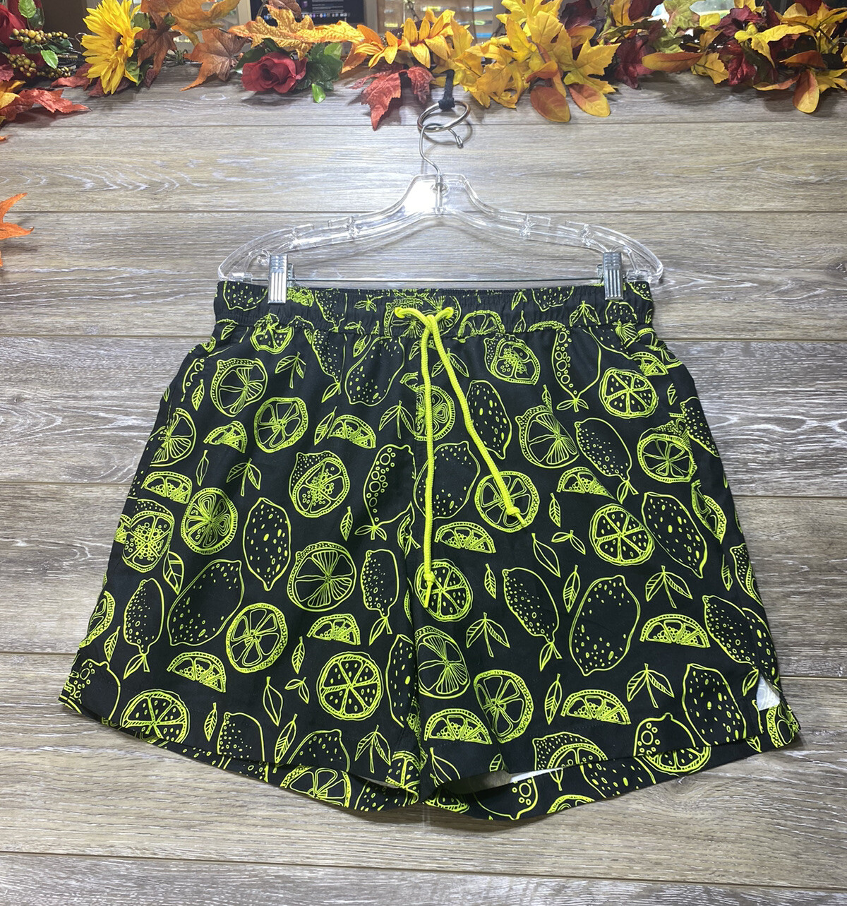 George Swim shorts Size Medium 32-34” Elastic Drawstring Waist Pockets Quick Dry