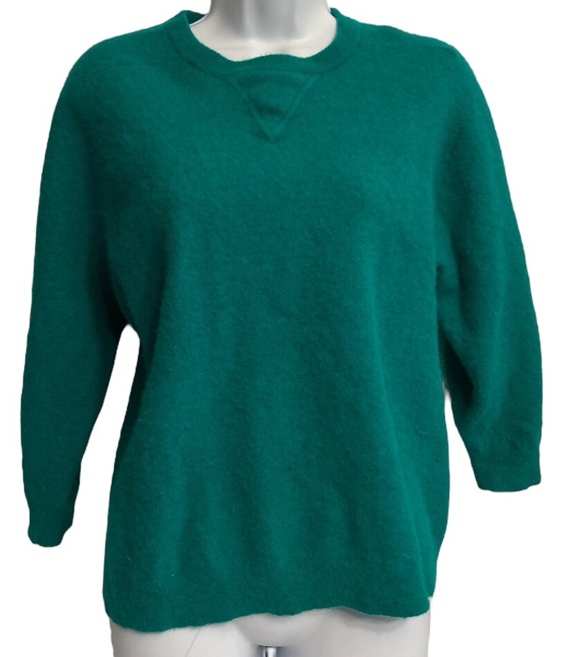 Outlander Studio Sweater Women’s Sz M 44/46 Wool Angora Rabbit Hair Read