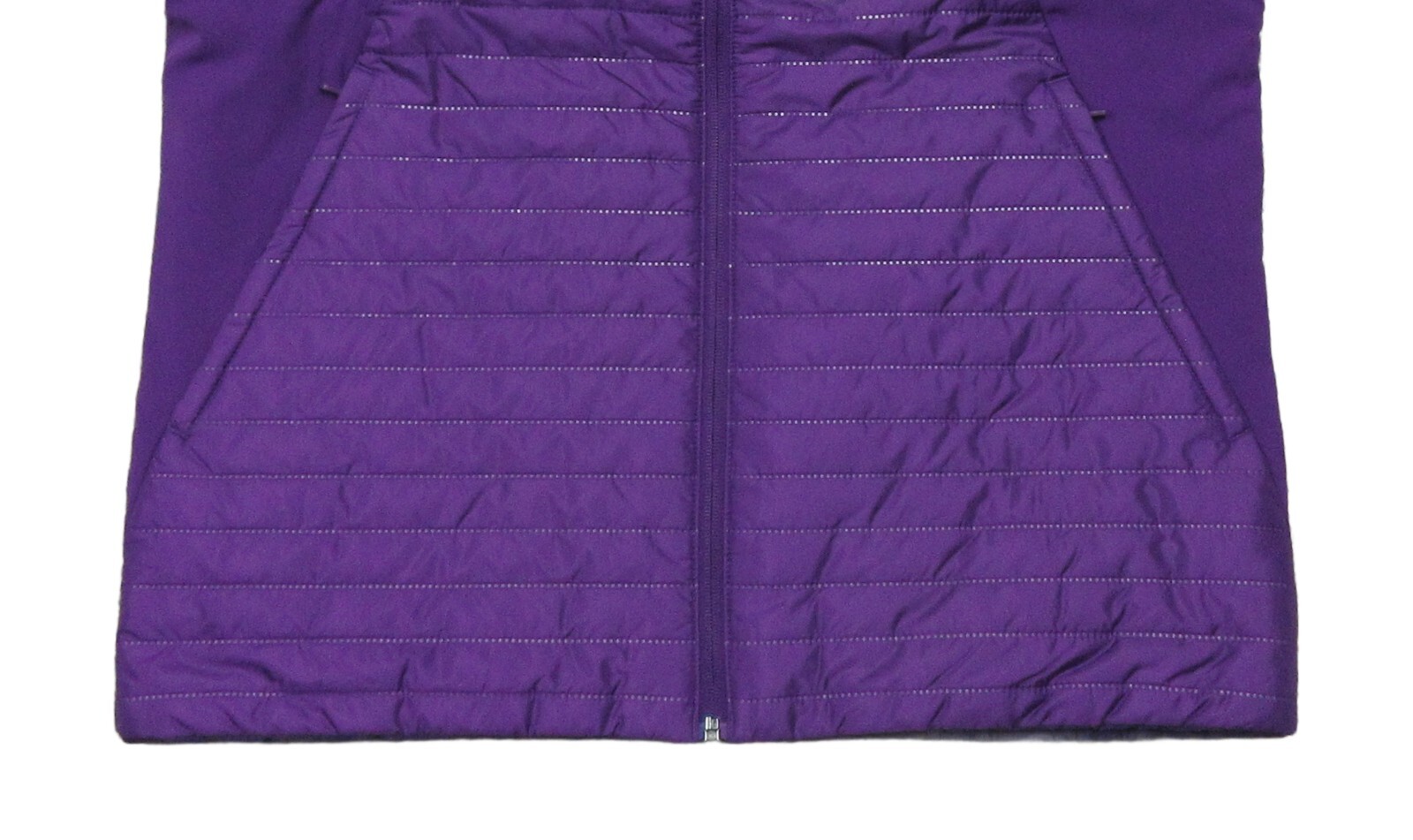 Lacoste Sport Men’s Navy Blue/Purple Padded Reversible Quilted Vest