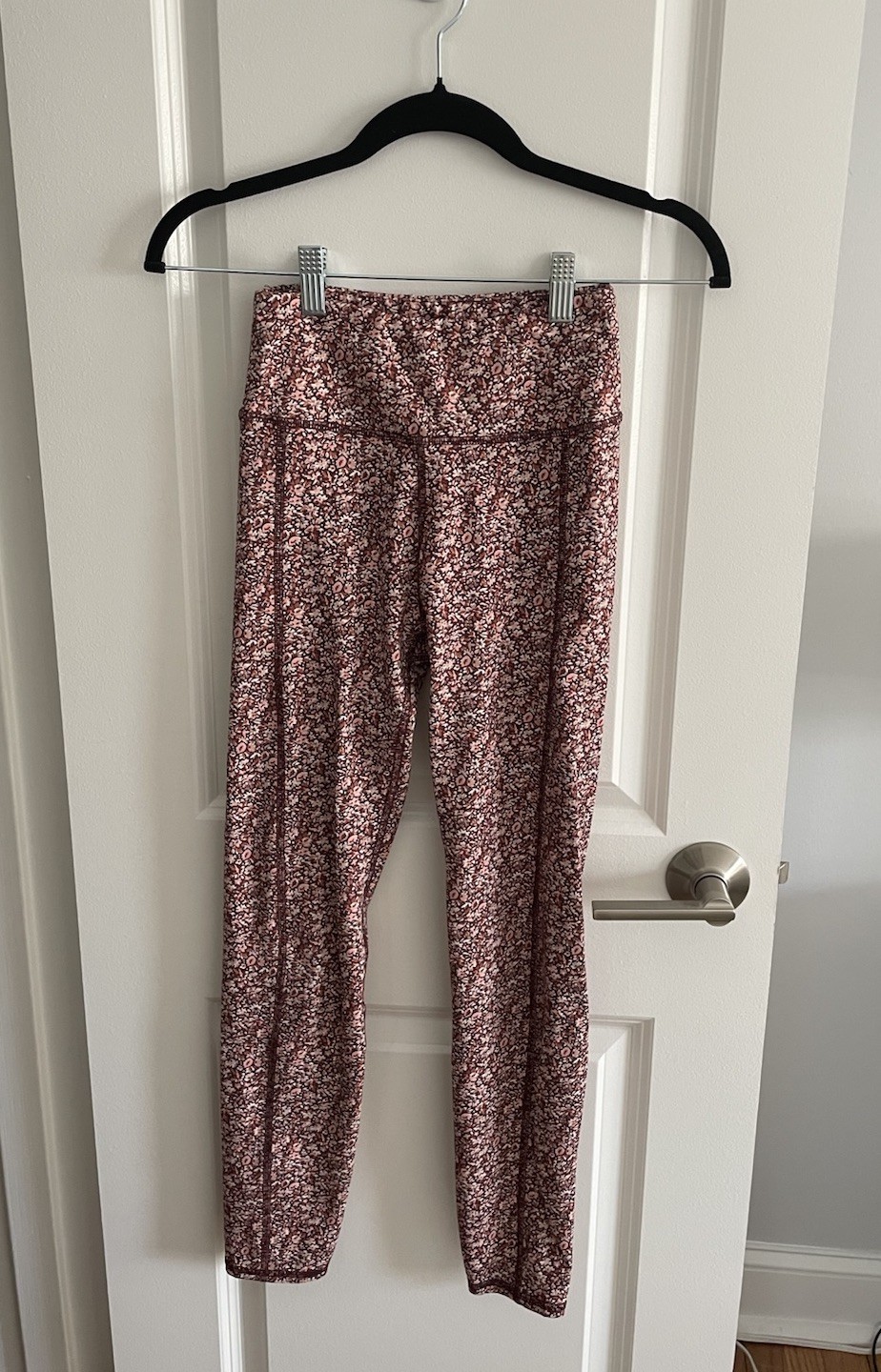 Madewell MWL Floral 2-Piece Workout Set High Waist Leggings & Bra XS