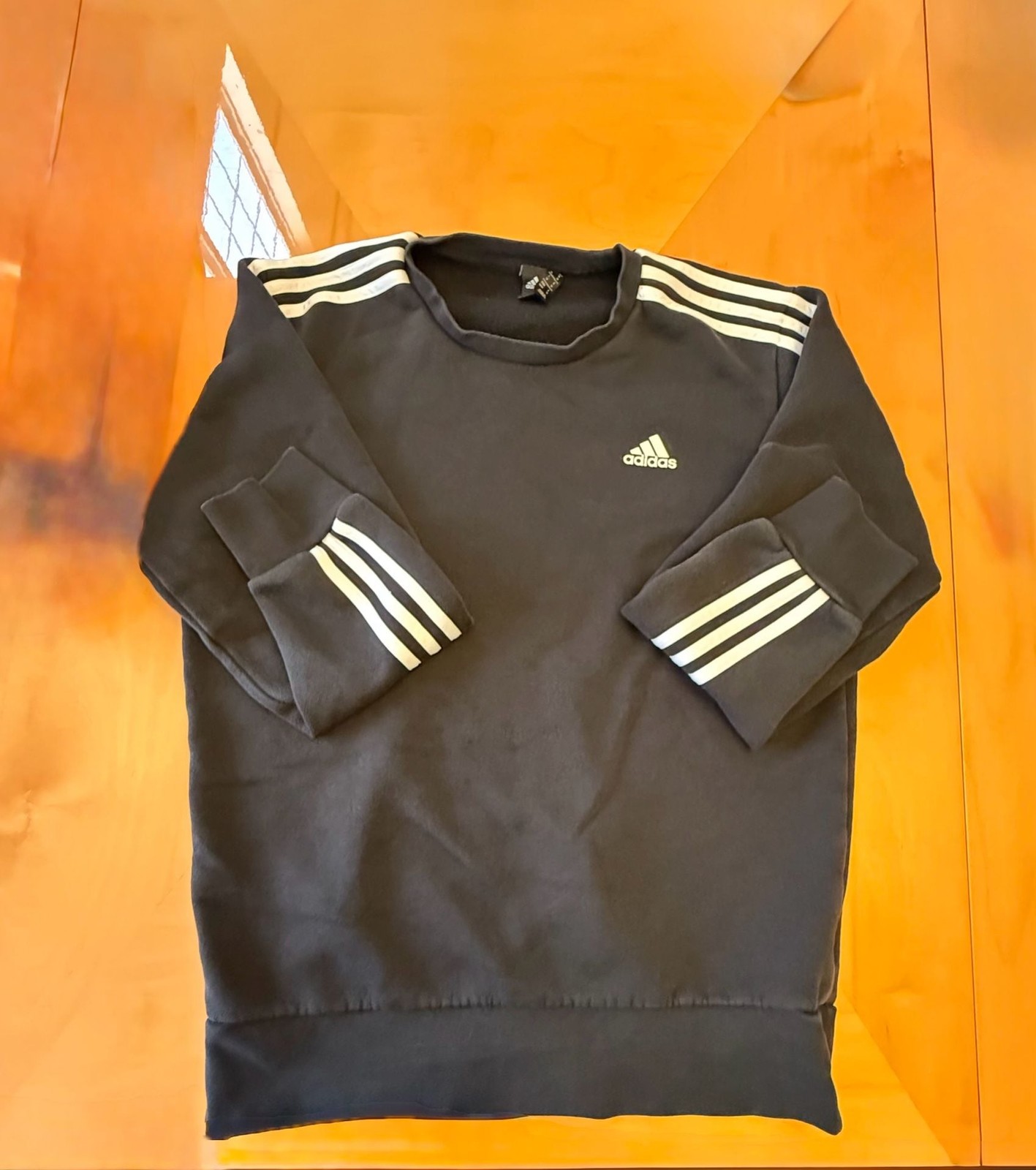 adidas Essentials Fleece 3-Stripes Crewneck Sweatshirt