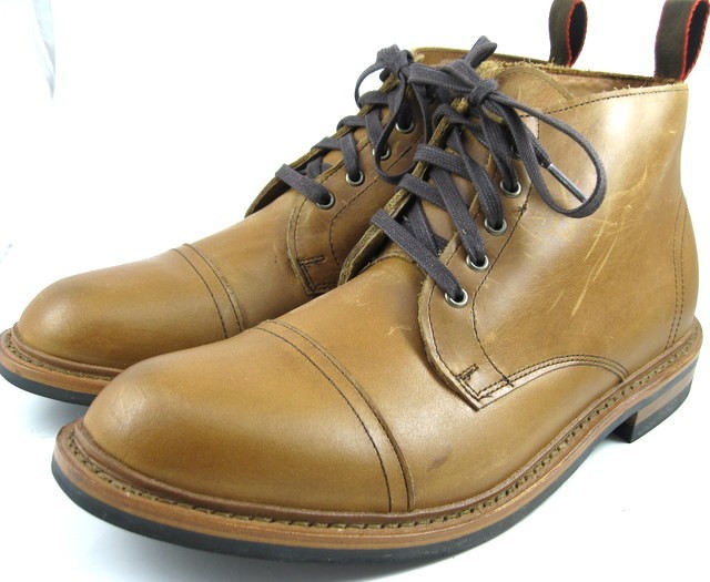 NEW Allen Edmonds “PATTON” WEATHERPROOF Chromexcel Boots 10.5 E Pecan (754N)