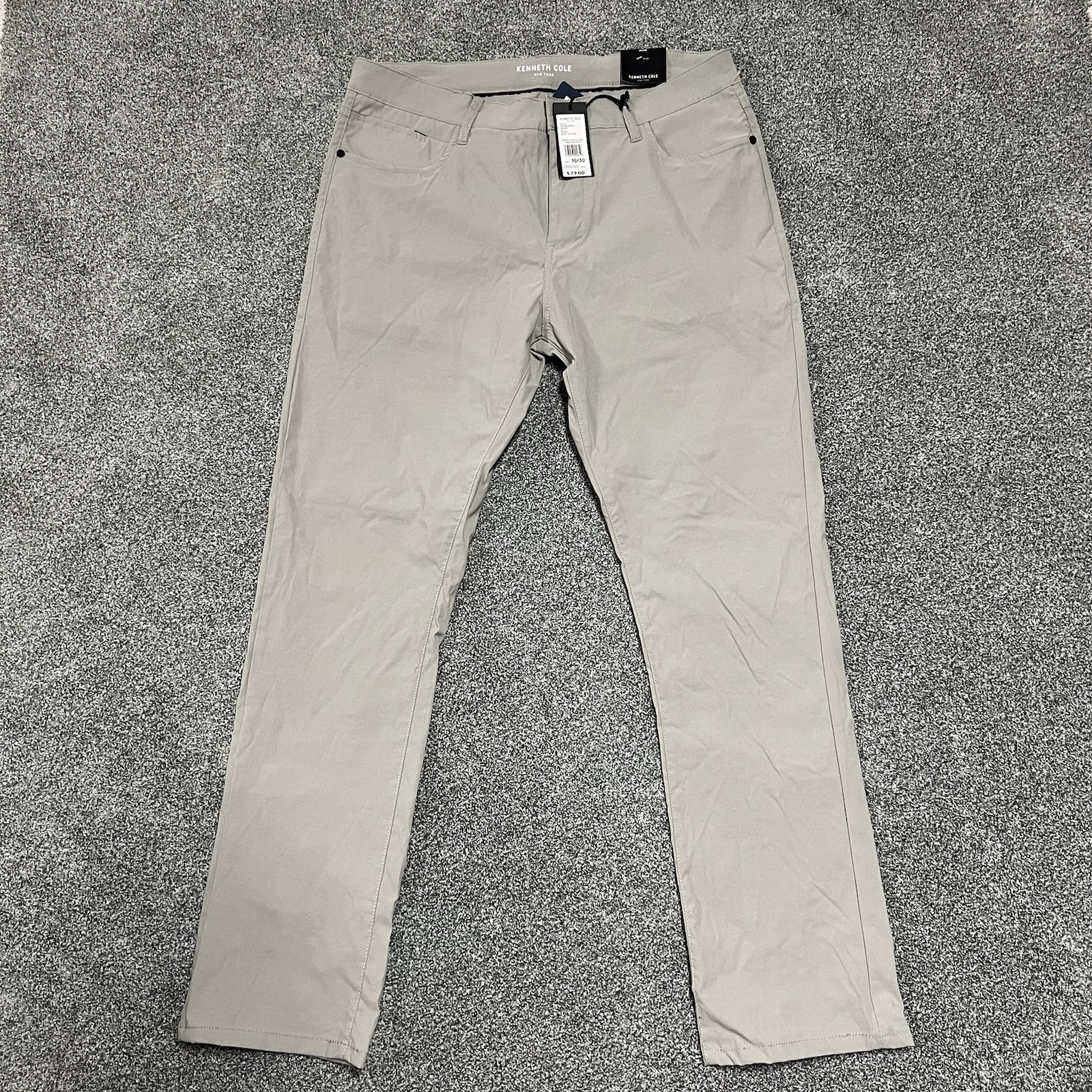 Kenneth Cole Tech Pant 36×30 Slim Fit 4 Way Stretch Water Repellent NWT