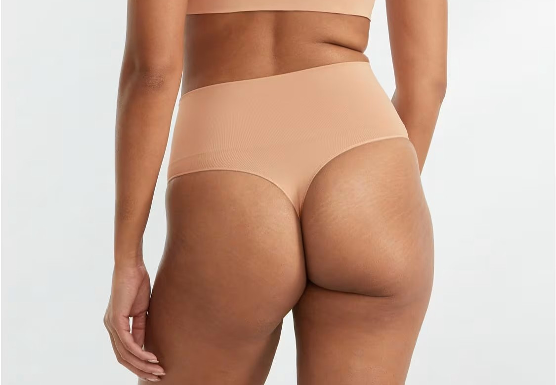 SPANX Firm Control Thong nude, cafe au lait, black 40048R NEW