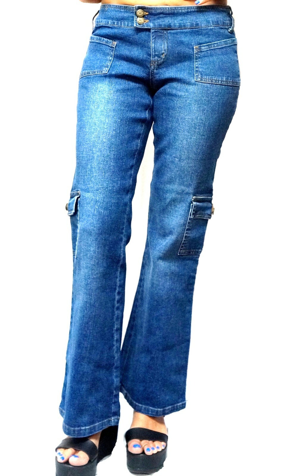 Womens Cargo Utility Work Hiking Army Military Multi Pockets Combat Casual Pants
