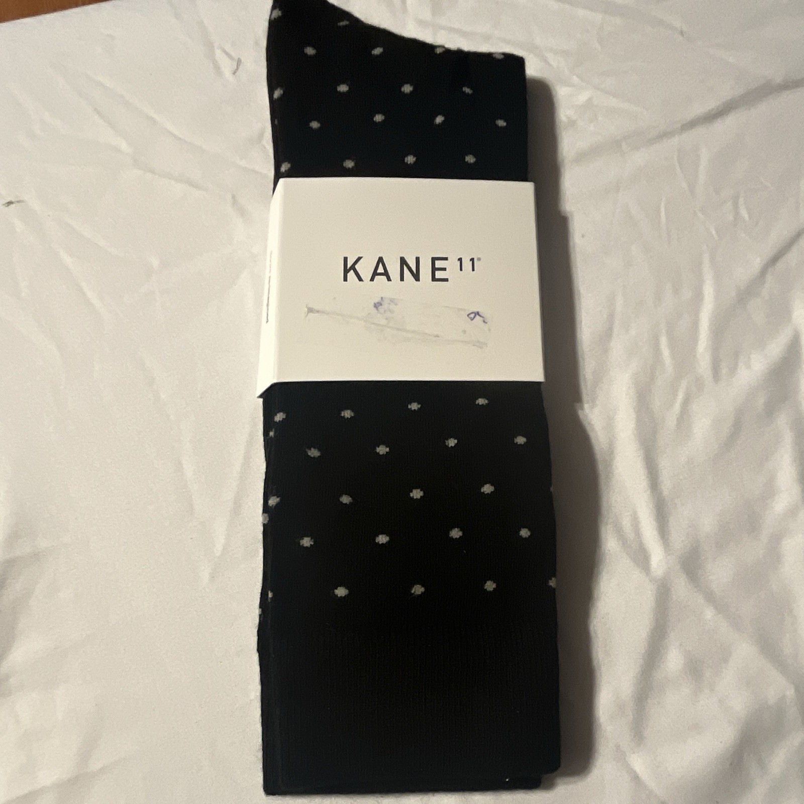 KANE11 Jamestown Supima Cotton Men’s Dress Socks Polka Dot Over the Calf 16