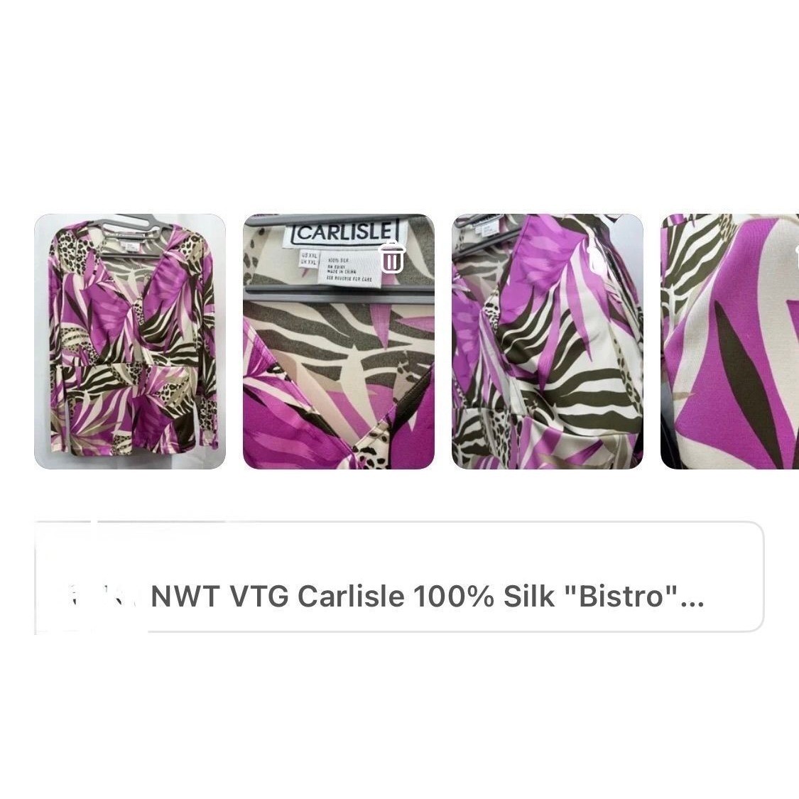 🚨‼️12 ITEMS Vintage Silk Closeout Bundle ALL Wearable Preloved & NWT See Desc *