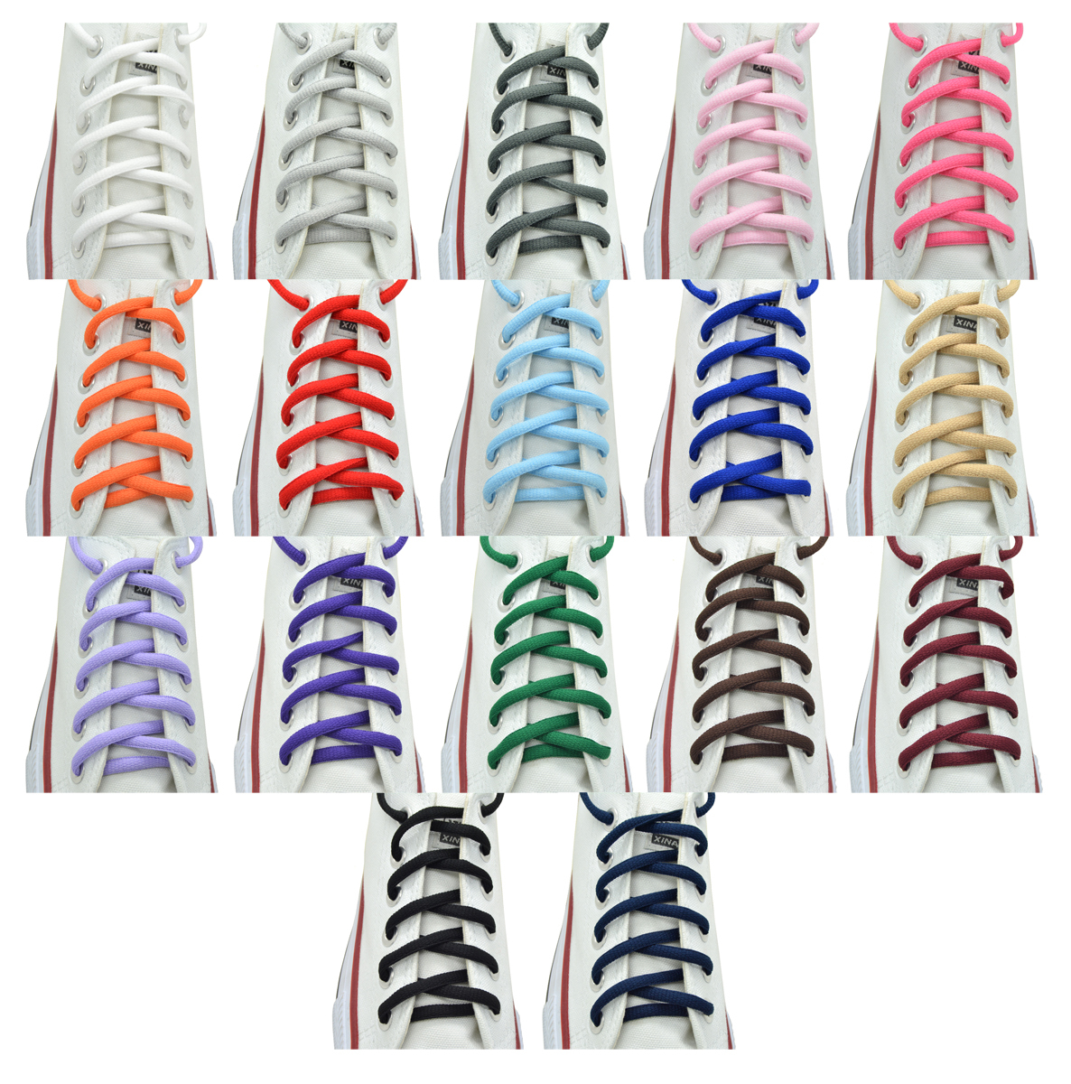 Oval Athletic Sports Sneaker 36″,45″ String Shoelaces
