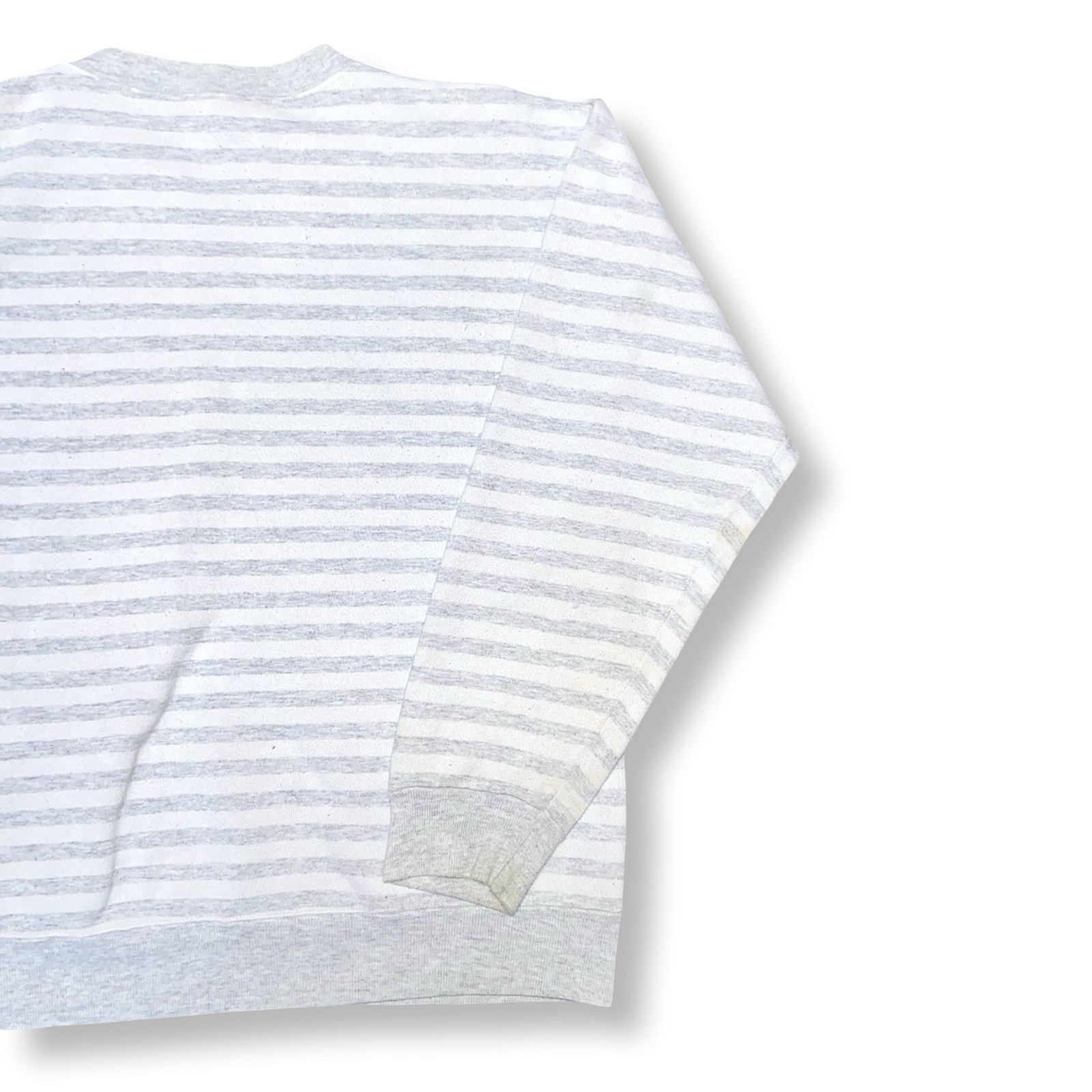Vintage Newport Rhode Island Striped Crewneck Sweatshirt Mens L 80s USA Cal Cru