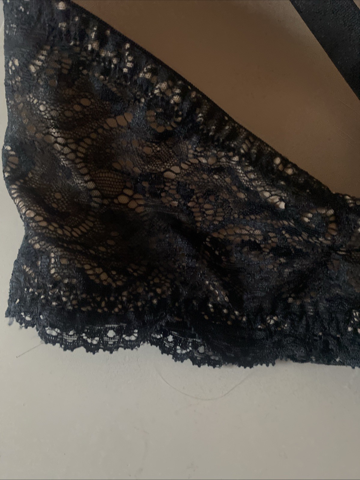 ThirdLove 24/7 Lace Balconette Bra 44D Black Padded Underwire Multiway Straps