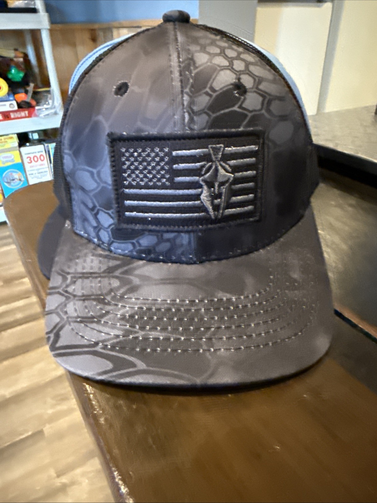 Kryptek Spartan Meshback Cap- Neptune/Black BRAND NEW WITH TAGS
