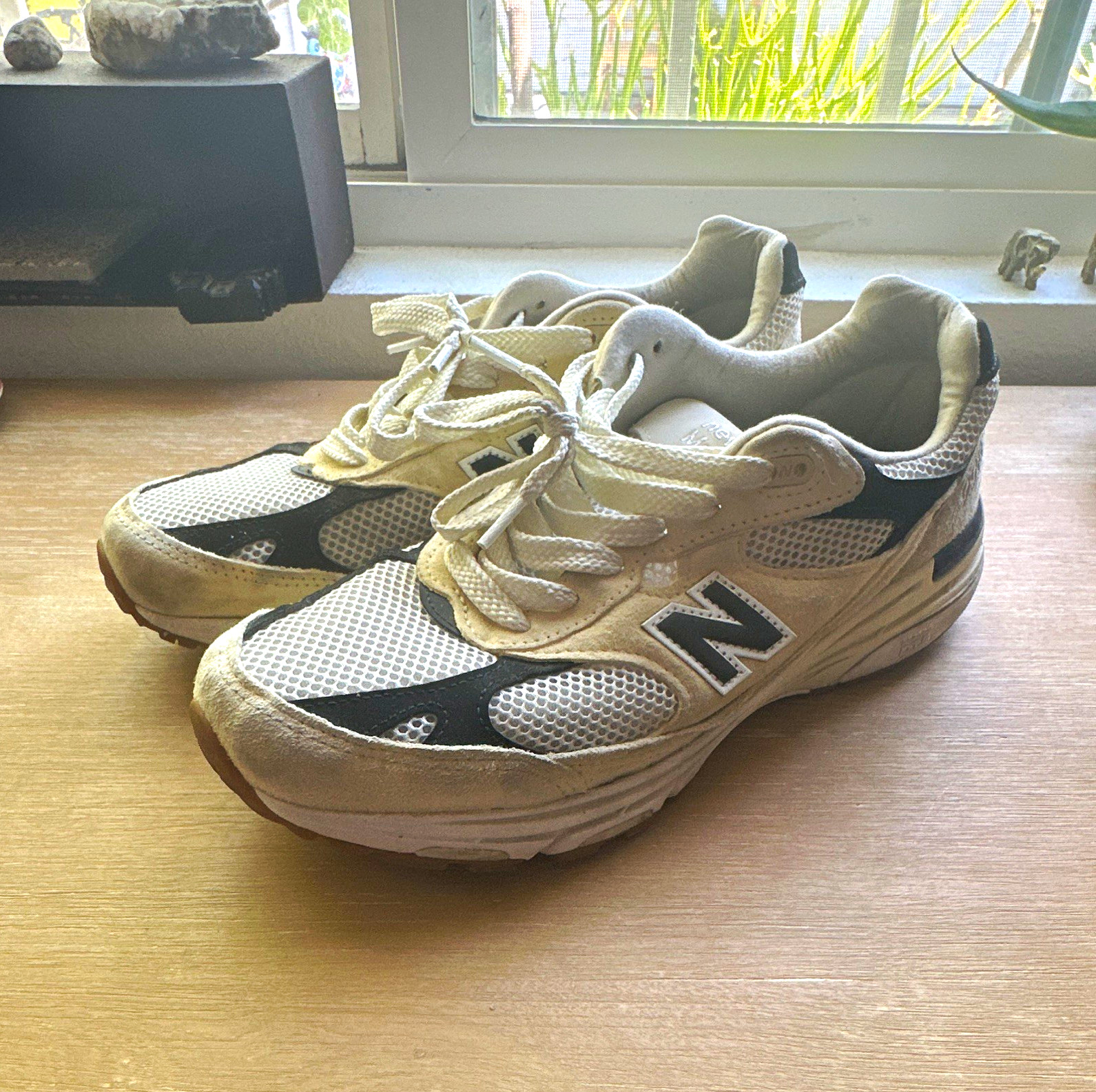 New Balance 993 Teddy Santis Made in USA Sea Salt/Black U993WS Men’s
