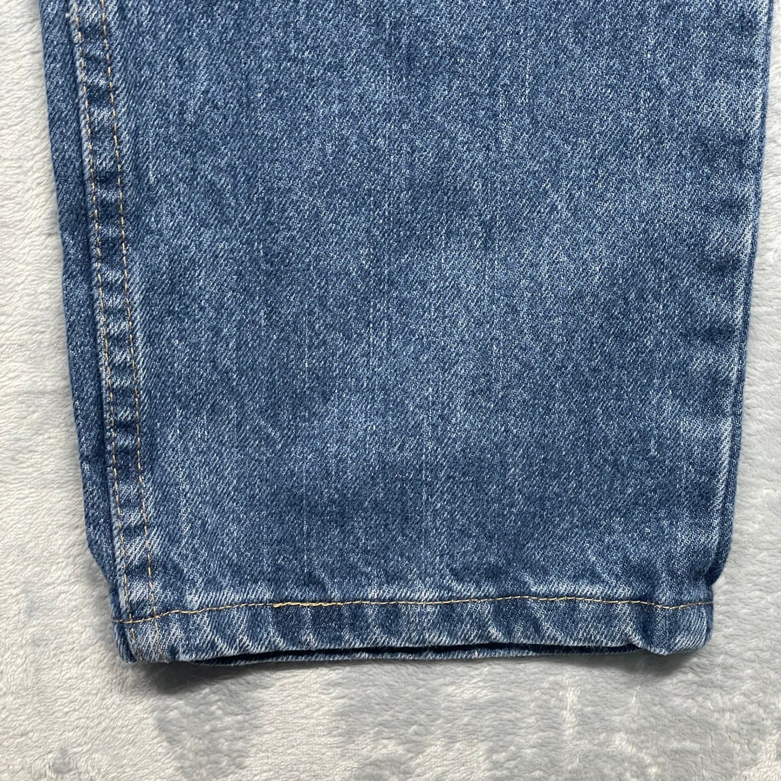 Wrangler Authentics Jeans Mens 31×30 Blue Relaxed Straight Leg Denim