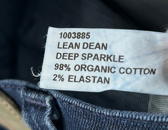 Nudie Jeans Lean Dean Mens 30×29 Deep Sparkle Skinny Tag 30×32 “Read”