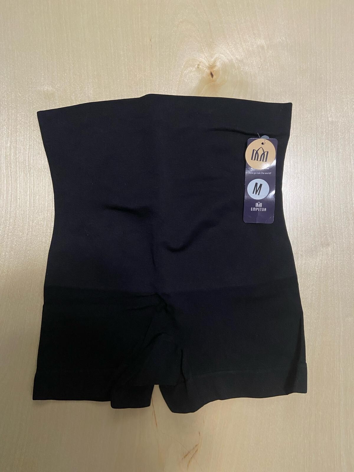 Shaper Empetua High-Waisted Body Compression Tummy Control Shorts Size M Black