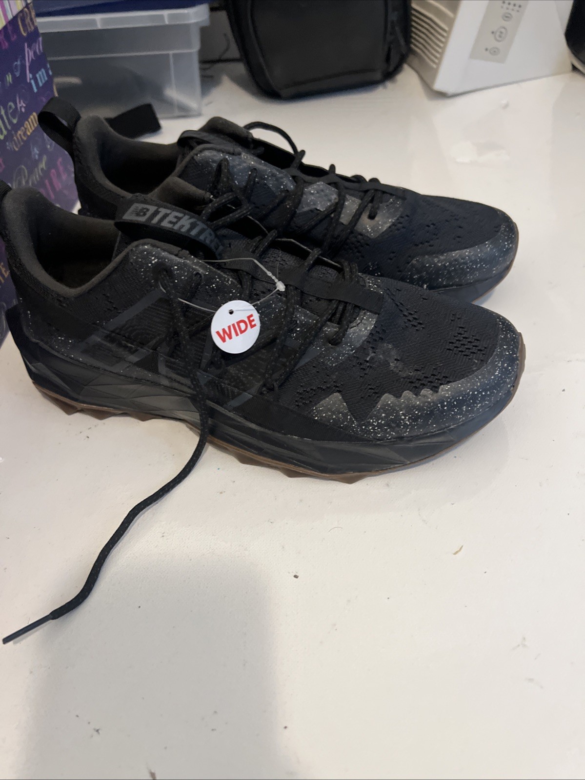New Balance Tektrel Trail – Black / Phantom / Magnet Men’s US Sz 9.5 2E MTTTRCK1