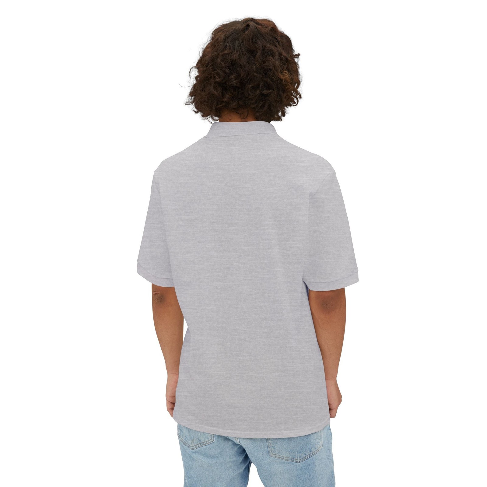 Anatolian Shepherd #2 Men’s Piqué Polo Shirt