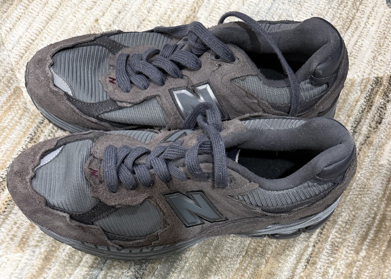 New Balance 2002R Protection Pack Phantom/Magnet Gray Low Top Lace Up Suede