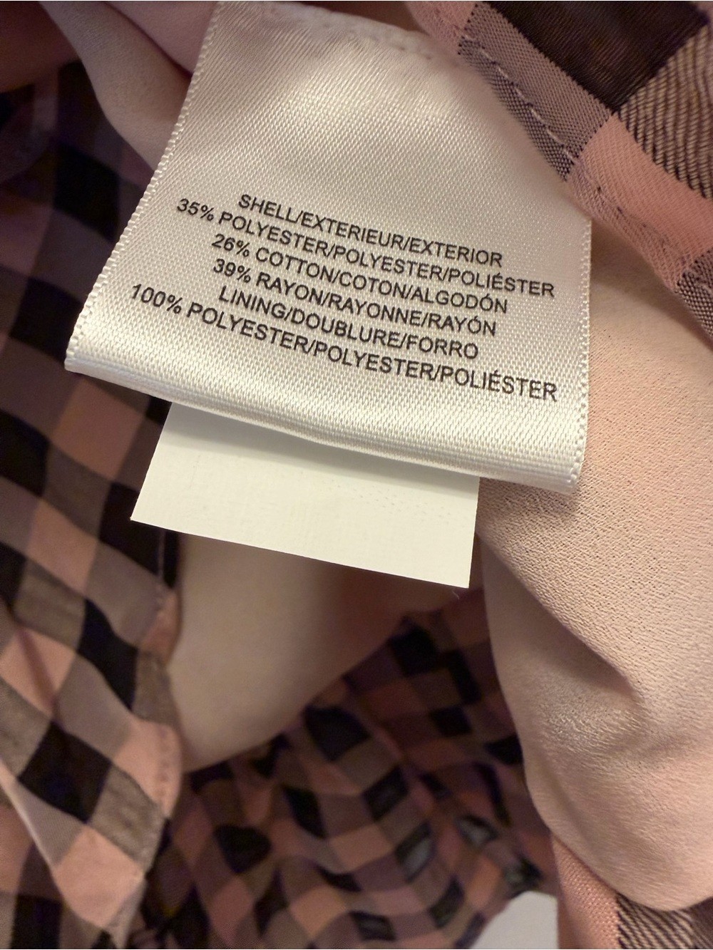 Cosmopolitan x Dress The Population Plaid Ruffle High Low Mini Skirt Women’s L