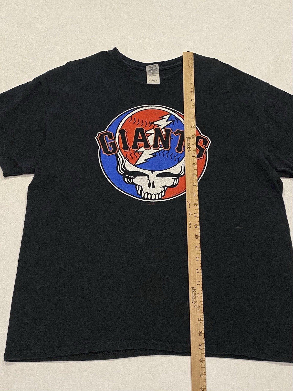 Vintage 2011 Grateful Dead Giants Shirt MLB Baseball Sports Band Tee Size XL