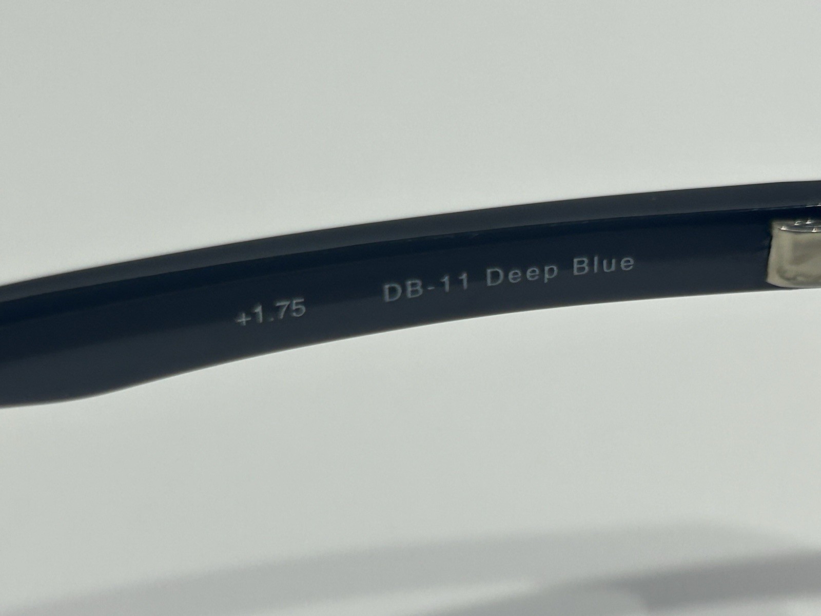 COSTA DEL MAR Deep Blue Lg READERS FOR MEN +1.75 Black Frame Grey Poly Bi-focal