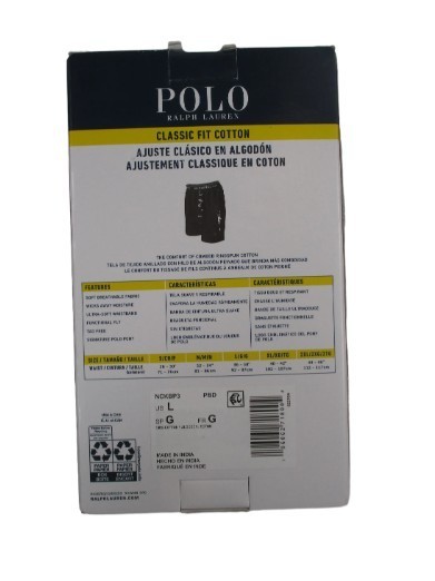 3 RALPH LAUREN POLO WHITE BLACK OR GRAY COTTON KNIT BOXER SHORTS SIZES: S M L XL