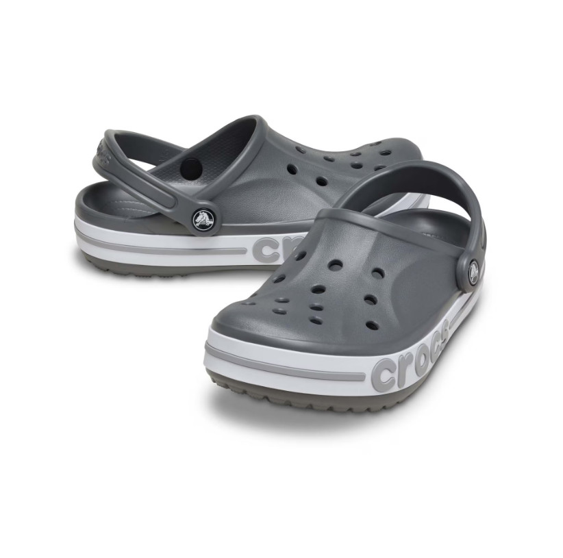 Crocs Unisex Bayaband Clog – Slate Grey/Multi