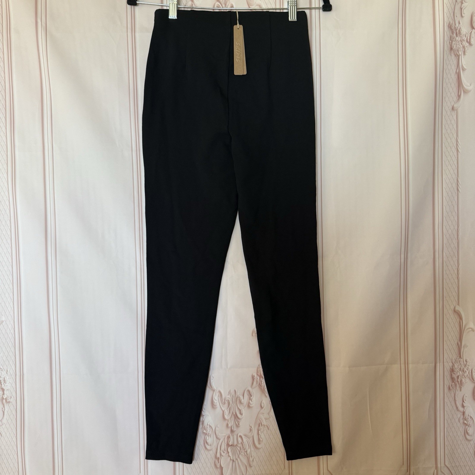 SKIMS The Essential Pants High Waist Legging Obsidian Black Size S NWT $138