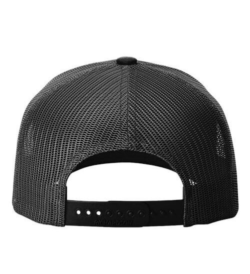 Honda Wing Embroidered RICHARDSON 112 Trucker Snapback Hat Grey/Black BRAND NEW