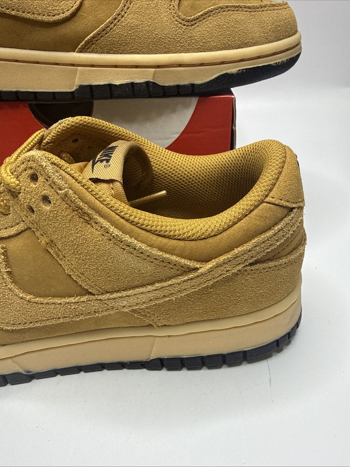 Nike Dunk Low Retro SE Shoes Wheat Black Gum IB6651-700 Men’s Size 9 Black