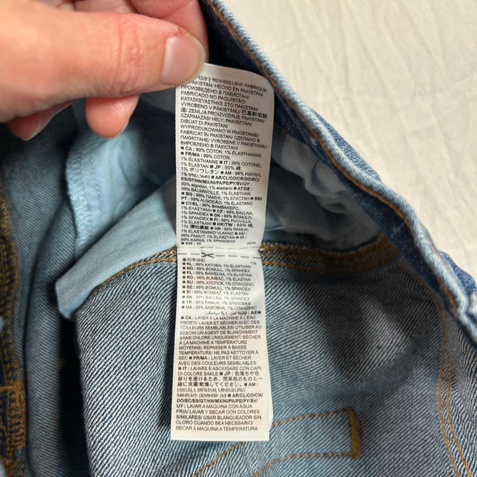 Gap Vintage Flare High Rise Jeans Womens 30 10R Blue Medium Wash Denim
