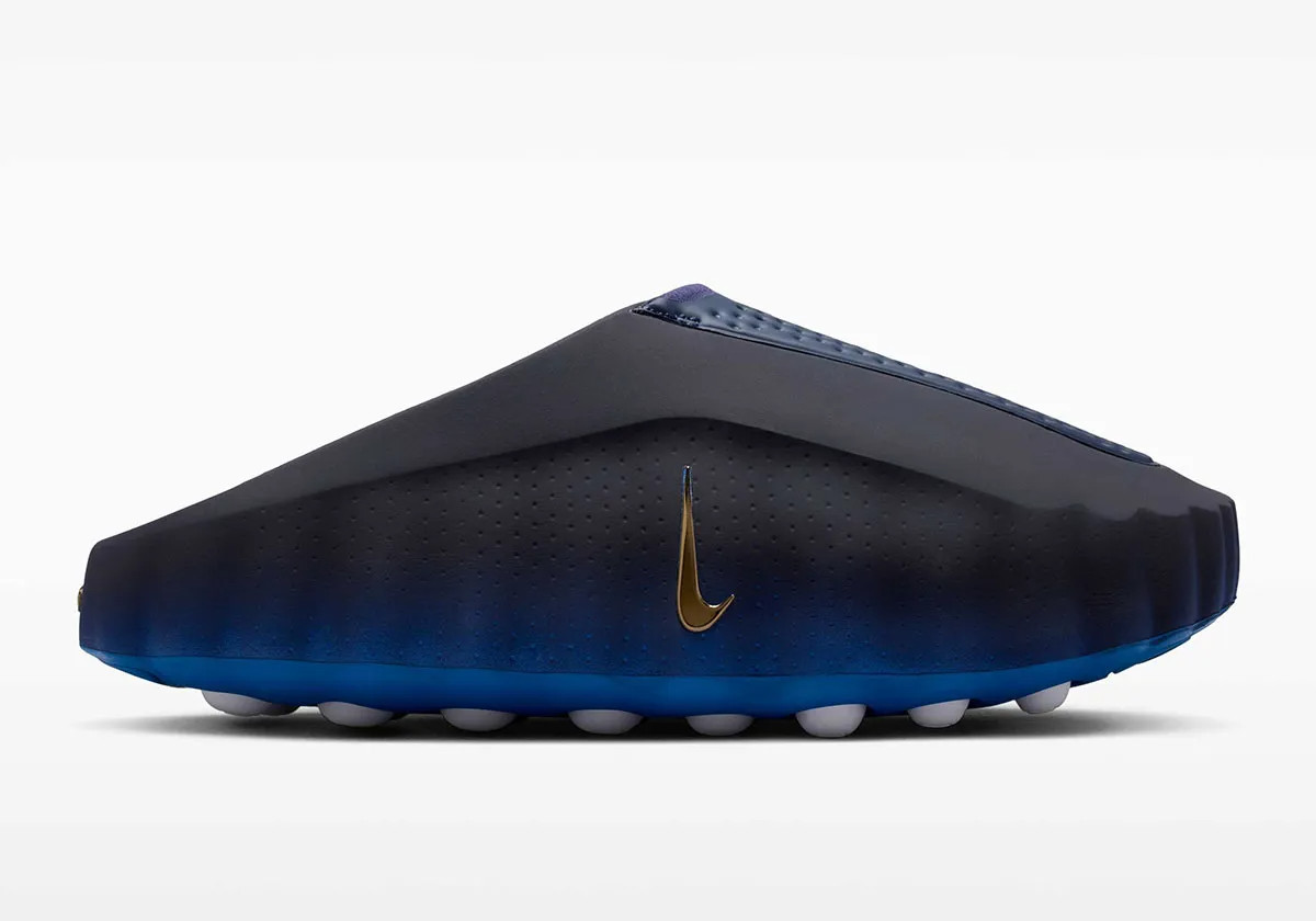 Nike Mind 001 Slipper Slide Men’s Pregame Mules – Blackened Blue – BrandNew 100%
