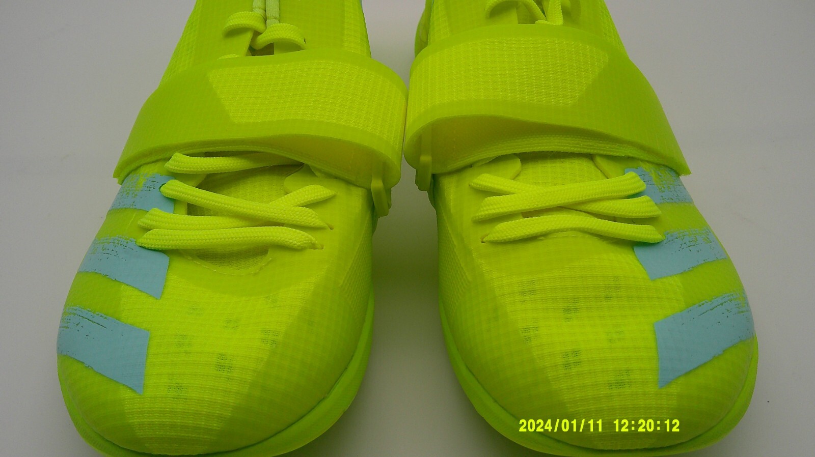 Size 13 – adidas Adizero Triple Jump Solar Yellow Aqua