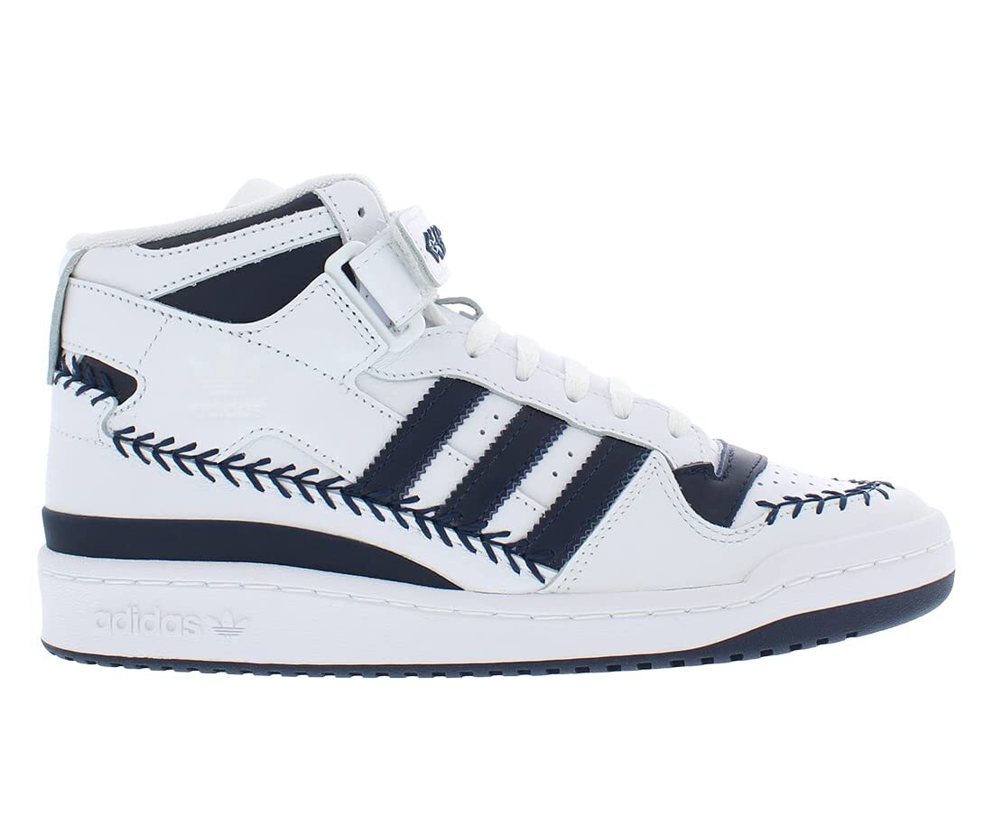 Adidas Men Originals Forum Mid Aaron Judge Sneakers GY3814 White/Navy
