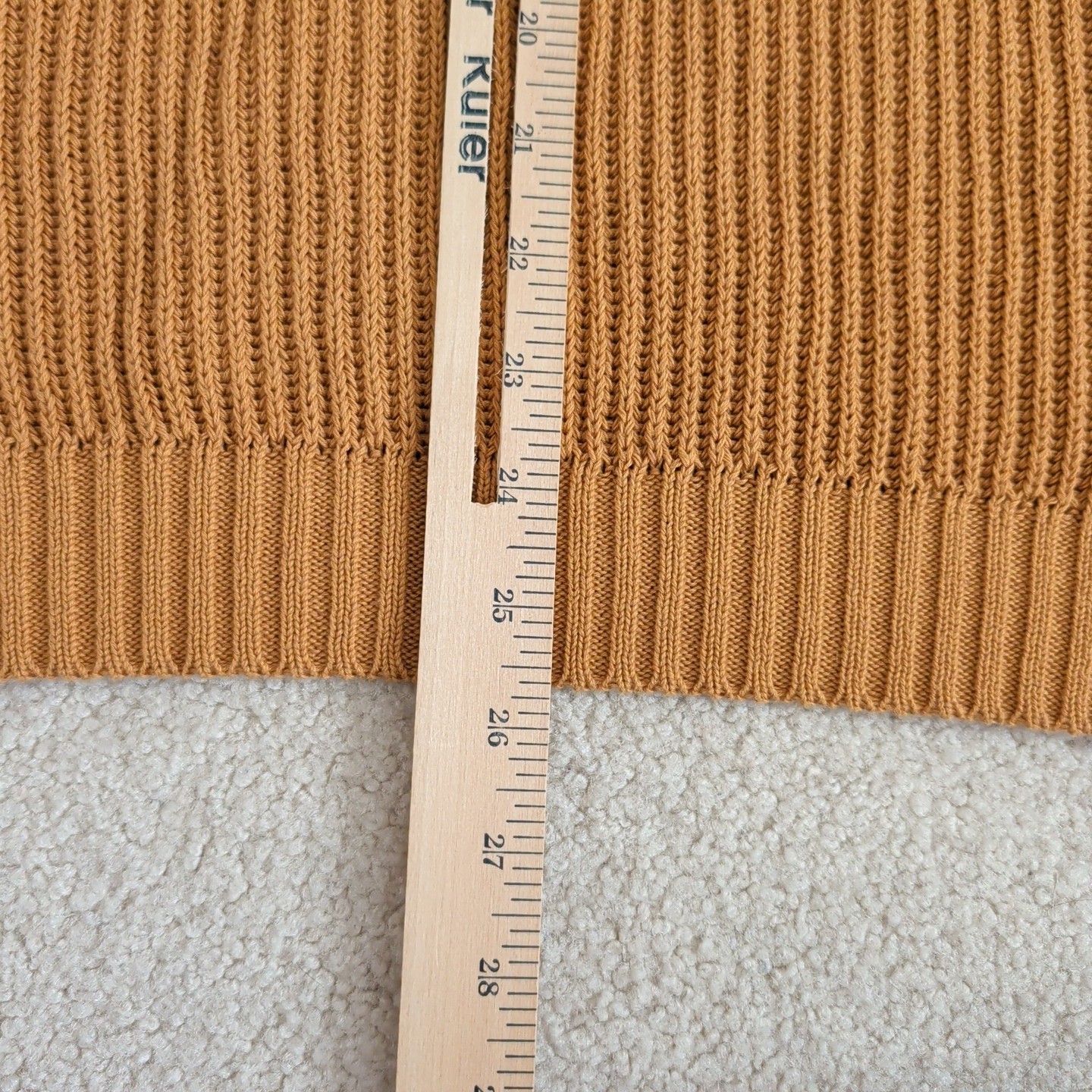 Peregrine Fisherman Sweater 1/4 Zip Pullover Cable England Brown Mens Large *